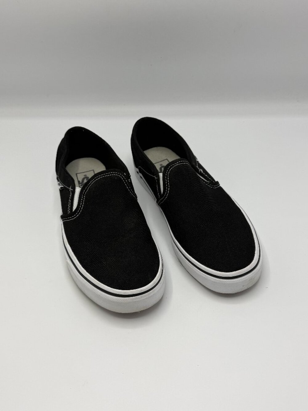 Vans Classic Slip On Shoes Womens 8 Black